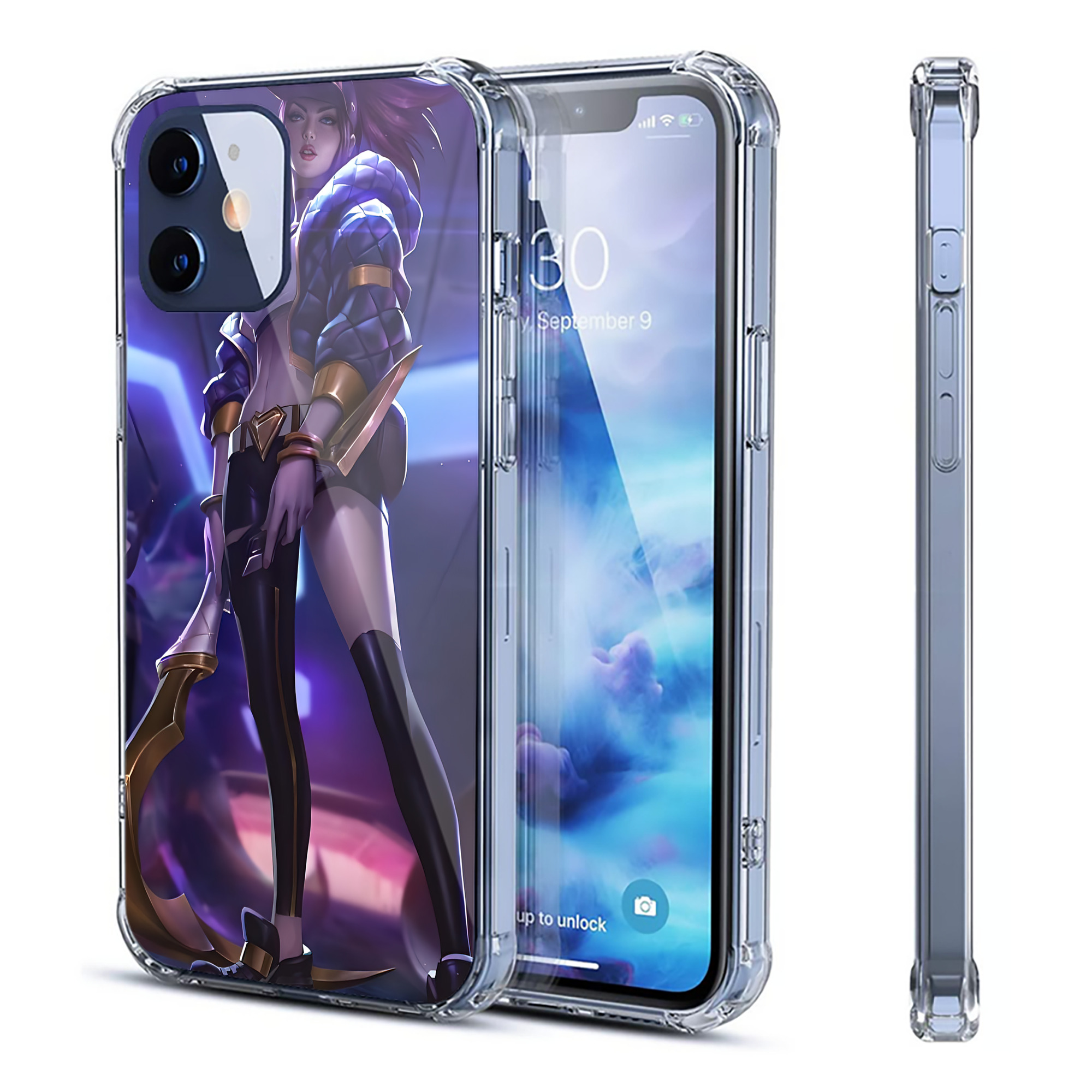 （画像用） リーグ・オブ・レジェンド League of Legends LOL 【iPhone 12シリーズ対応】透明スマホケース（クリアソフトケース）